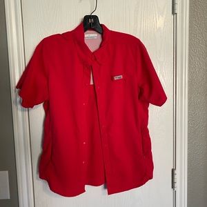 Hot Pink fishing shirt